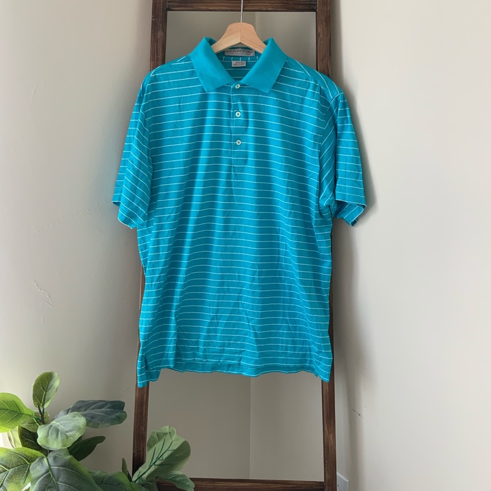 Martin Golf Shirt, Mens Medium